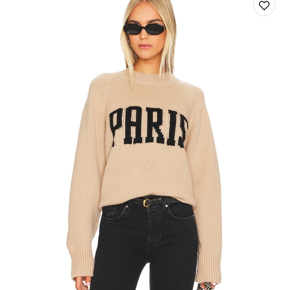 Anine Bing Paris Sweater, Large